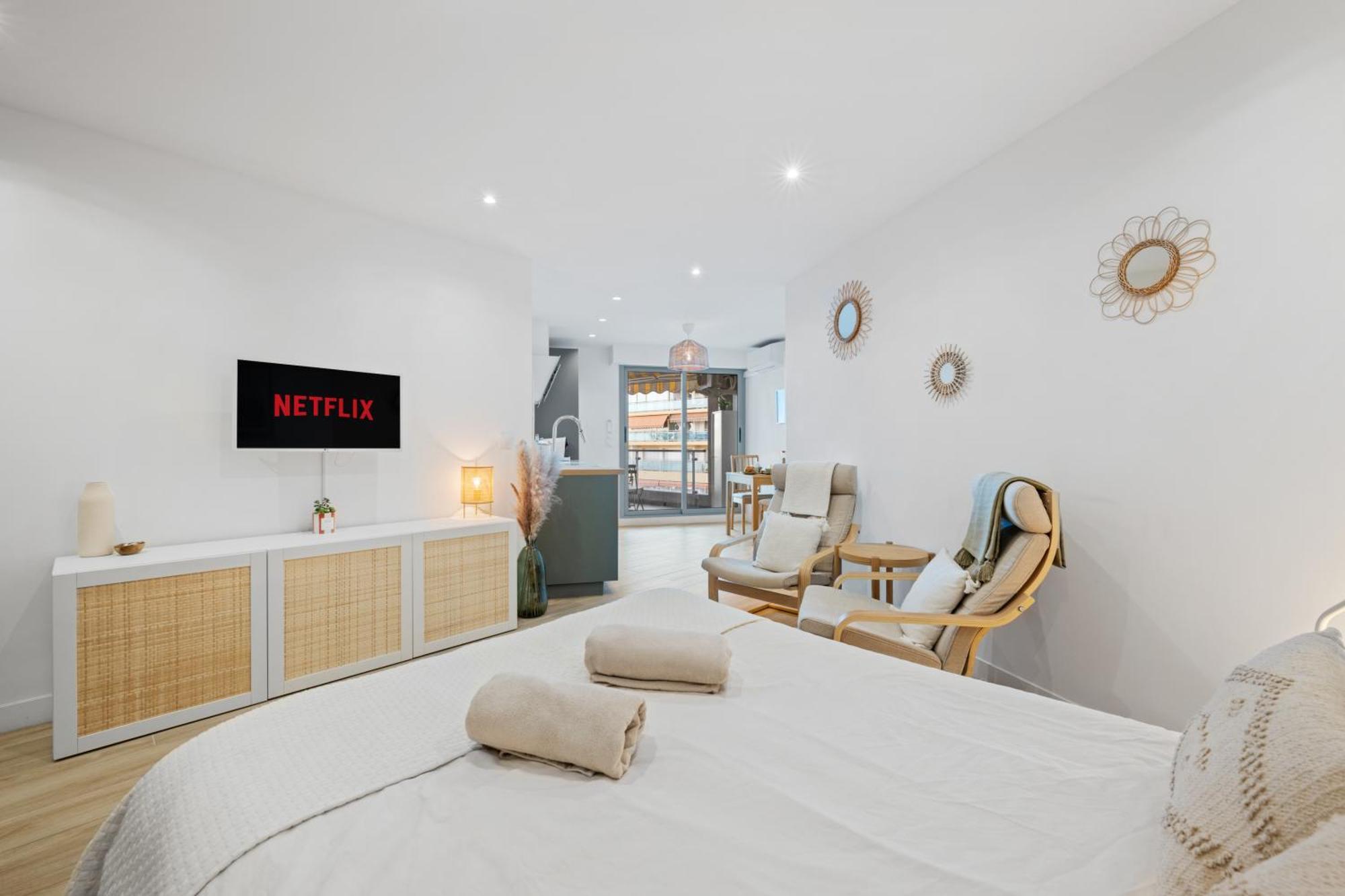 קאן סור מר Appartement Bord De Mer « La Petite Ma-Line » מראה חיצוני תמונה