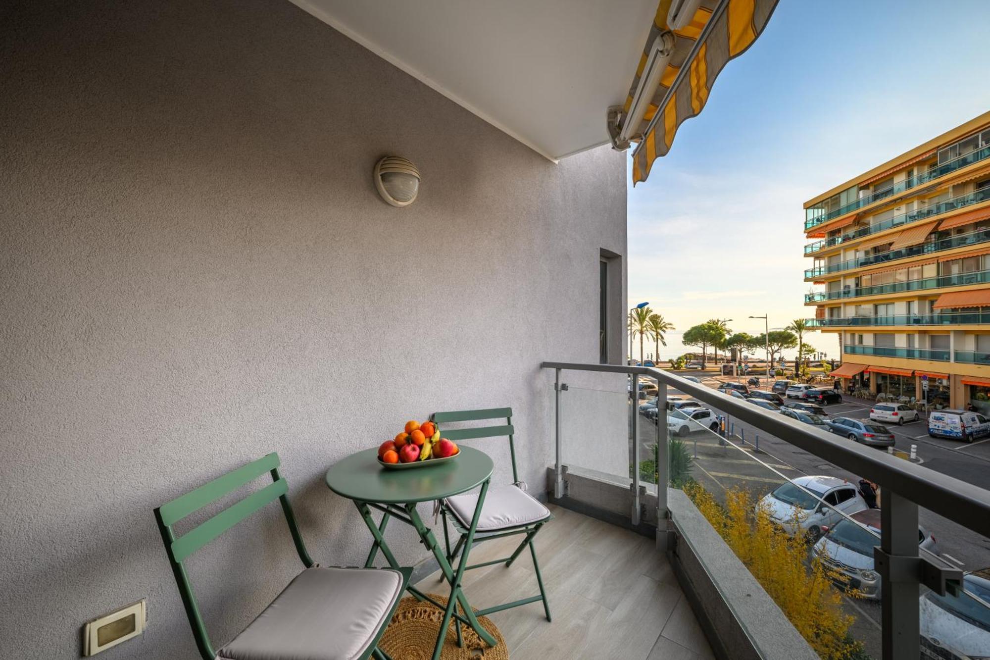 קאן סור מר Appartement Bord De Mer « La Petite Ma-Line » מראה חיצוני תמונה